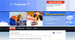 Desktop Screenshot of couvreur-77.com